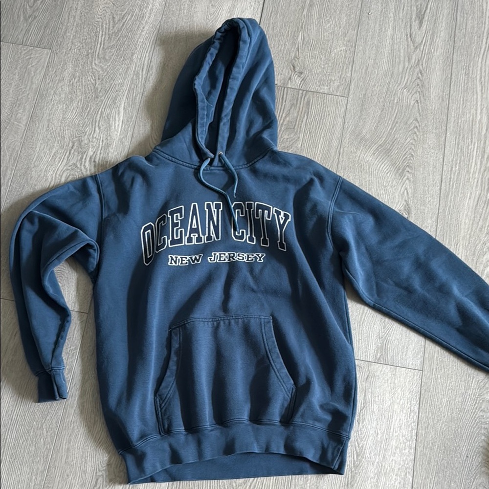 Ocean City New Jersey Blue Hoodie